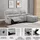 OTTO home Ecksofa NAPORI Mikrofaser 3-Sitzer Dunkelbraun