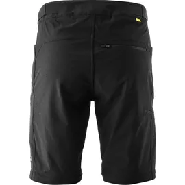 Gonso Herren Adventure Zip Off Radhose lang (Größe 5XL, schwarz)