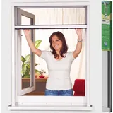 Insektenschutzrollo Insktenschutz-Rollo Alu Fenster easyHOLD, Waidmeister weiß 80 cm x 130 cm