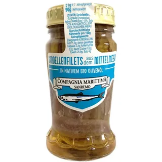 Sardellenfilets Natur 90g