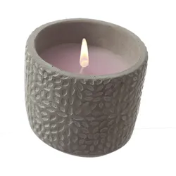 Duftkerze Citronella Betonkerze Zitrone Mückenschutz Anti Mückenkerze rosa