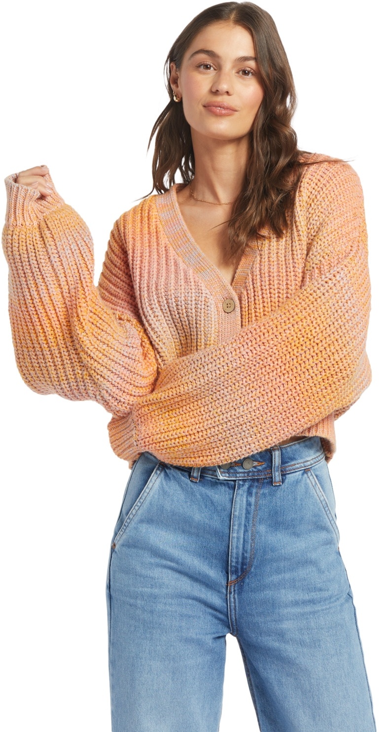 Sweatshirt ROXY "Sundaze" Gr. L, pink (sachet sunbean) Damen Sweatshirts