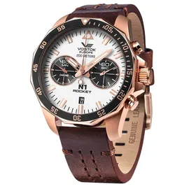 Vostok Europe Rocket N1 Chronograph Leder 46 mm 6S21-225B619