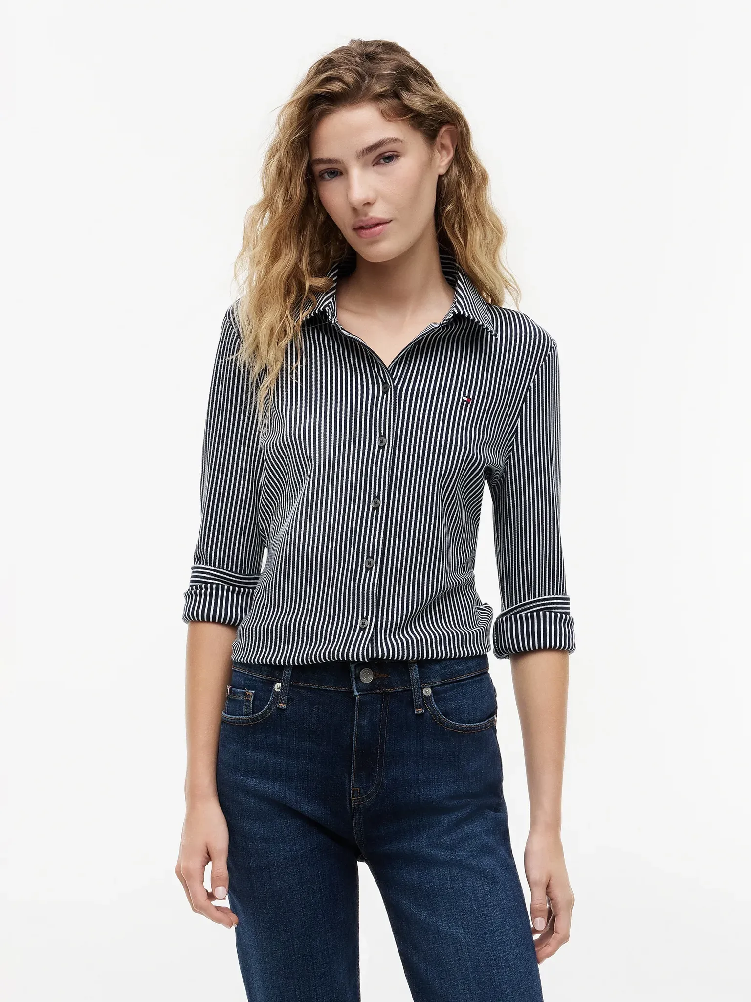 Langarmbluse TOMMY HILFIGER 