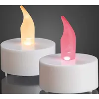 Hellum LED-Teelichter-Set 5 cm 10 St. weiß