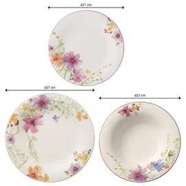 Villeroy & Boch Mariefleur Basic Kombiservice 18-tlg. bunt