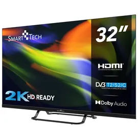 Smart-Tech Smart Tech® TV 32Zoll HD nicht intelligenter Fernseher - Schwarz