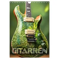 Calvendo Traumhafte Gitarren (Wandkalender 2026 DIN A4 hoch), CALVENDO