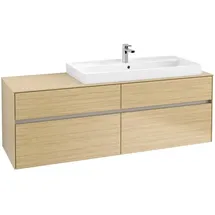 Villeroy & Boch Collaro Waschbeckenunterschrank C03000VJ 160 x 55 cm Nordic Oak