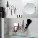 Laufen Frame 25 Accessoire-Set, Kosmetikspiegel, Magnetleiste,