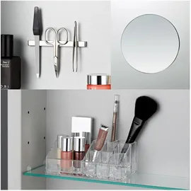 Laufen Frame 25 Accessoire-Set, Kosmetikspiegel, Magnetleiste,