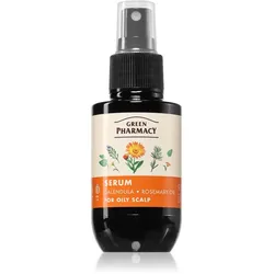 Green Pharmacy Calendula & Rosemary Serum Serum für fettiges Haar 100 ml