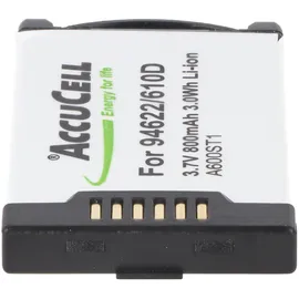 AccuCell Akku passend für Aastra Typ A600ST1, 23-001059-00, 23-001080-00, DK512009 3,7 Volt 800mAh