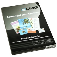 LMG Laminierfolien glänzend für Visitenkartenformat 80 micron