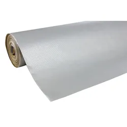 Clairefontaine Geschenkpapierrolle Kraft 60g 250x0,70m, einfarbig, silber - Silber 507276C