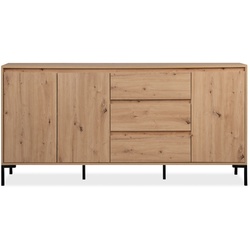 Finori Korsika 51A Sideboard Holzwerkstoff Artisan Oak