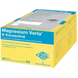 Magnesium Verla N Konzentrat Pulver 100 St Pulver zur Herstellung einer Lösung zum Einnehmen