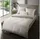 FLEURESSE Aveiro Gestreift Grau 135 x 200 cm + 80 x 80 cm