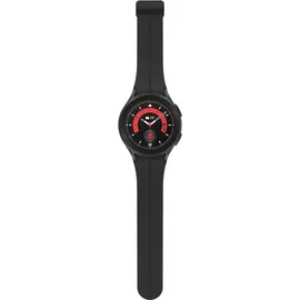 Samsung Galaxy Watch5 Pro Black Titanium 45 mm BT D-Buckle Sport Band Black M/L