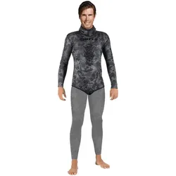 Mares Explorer Camo Black 70 - Open Cell Jacket - Apnoe - Gr. 3