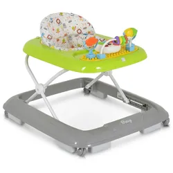 Moni Lauflernhilfe Bravy mit Spielcenter, klappbar, Spielbrett, Musik, Stopper grün