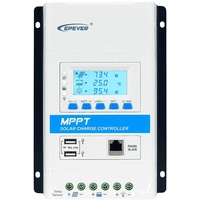 EPEVER® Triron 4215N MPPT Solarladeregler Charge Controller 40A, automatische Erkennung 12/24V max. PV-Eingangsspannung 150V