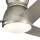Elstead Lighting Eris 152 cm Deckenventilator Silber