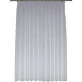 Wirth Gardine WIRTH "Gerty", weiß, B:200cm H:120cm, Sablé, Polyester, Gardinen, Gardine, Store