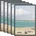 New Lifestyle Schwarz 21x29 7 5er Set
