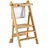 Wiltec Wiltec, Lernturm, Kinderstuhl Lernturm 43x48x91cm Bambus, klappbar Lernstuhl Stehstuhl 48 x 91 cm)