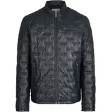 Bugatti BUSANDRO Lederjacke Dunkelblau L