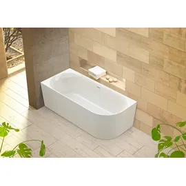 Ottofond Mince Corner XS Raumsparbadewanne 155 x 80 cm (1-tlg)