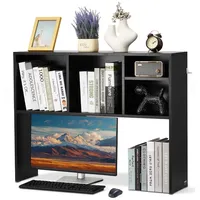 Vevor Bücherregal 94 x 24 x 73 cm Schwarz