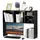 Vevor Bücherregal 94 x 24 x 73 cm Schwarz