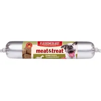 Fleischeslust-Tiernahrung Meat & Treat Singleprotein Pferd 80 g