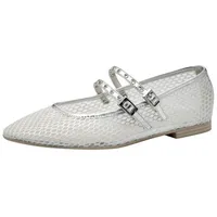 TAMARIS Ballerina Damen Vegan Elegant metallic,EU 38 - 38