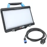 BTEC Worker Multi Akku 50 Watt Arbeitsleuchte IP54 LED Baustrahler Arbeitslampe Bauleuchte Werkstattlampe Baustellenlampe LED mit Anschlussleitung - OHNE AKKU