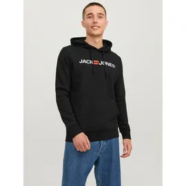 JACK & JONES Logo Kapuzenpullover Black XL