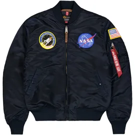 Alpha Industries MA-1 VF Vintage Fit NASA blau 56/58