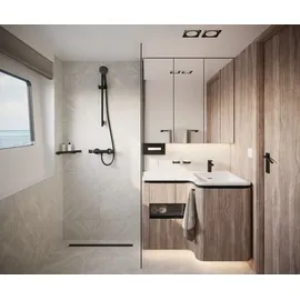 Hansgrohe Vernis Blend Duschset Vario EcoSmart Mattschwarz 26423670