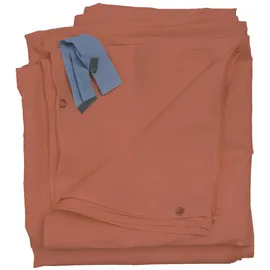 MCW Seitenwand für Pergola Calpe 4 Stück 4 x 4 m Terracotta-Braun