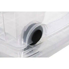 Kreher Technik Aufbewahrungsbox 100 l 1-tlg. transparent