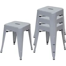 MCW Hocker A73 39 x 46 x 39 cm Grau