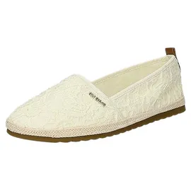 Tom Tailor Leinen Slipper Herren Weiß 39