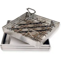 ZARGES Schachtabdeckung Aluminium 600 x 600 mm Außenmaß 740