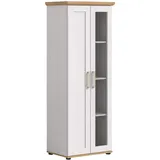 xonox.home Vitrine Verona 64 x 37 x 161 cm Weiß
