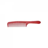 JRL PROFESSIONAL Barbering Comb 7.6" red