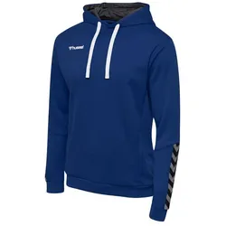 hummel Authentic Poly Hoodie Herren - blau L