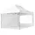 TOOLPORT Faltpavillon 3 x 4,5 m inkl. 2 Seitenteile Weiß