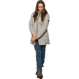 Elkline Morning Dew - Fleecemantel, Größe:48, Farbe:khaki-khaki - Schwarz - 48